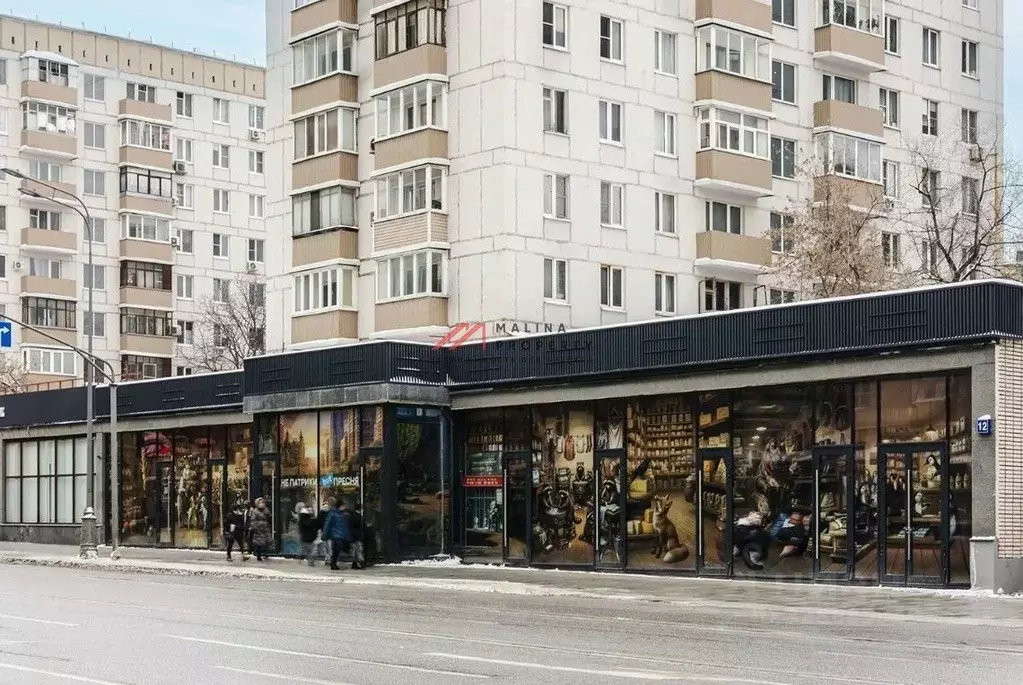 Торговая площадь в Москва ул. Красная Пресня, 12 (109 м) - Фото 1