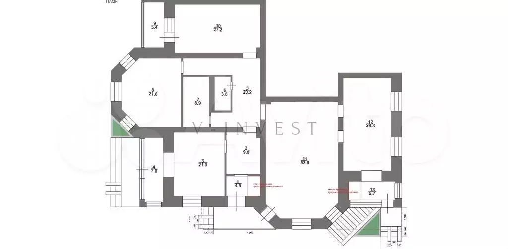 Габ, трафиковое место, 220 м2 - Фото 1