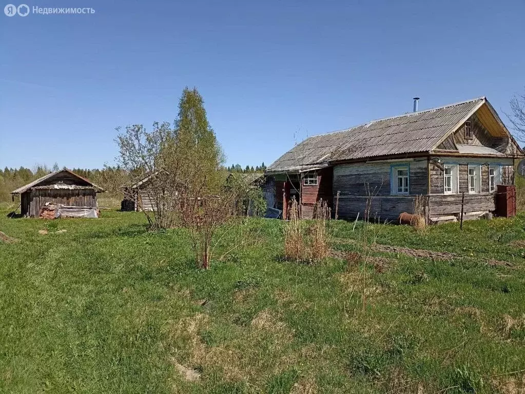Дом в Вологодская область, Кадуйский муниципальный округ, деревня ... - Фото 0