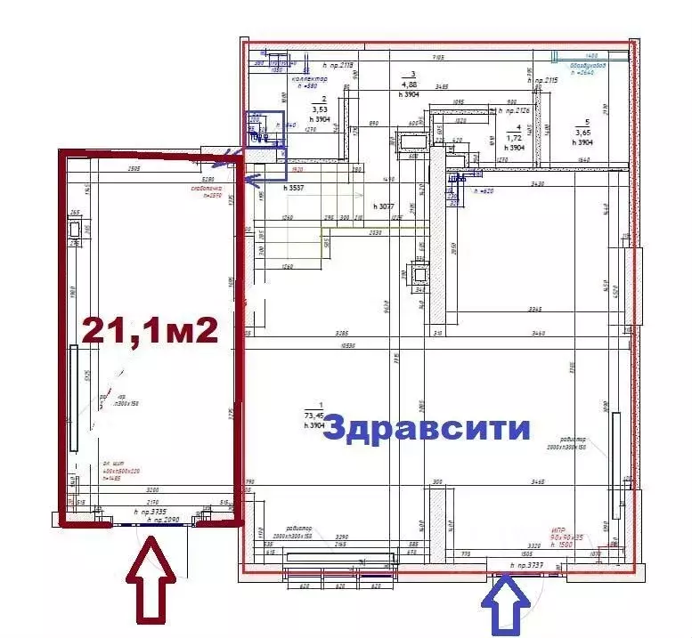 Помещение свободного назначения в Санкт-Петербург бул. Головнина, 3к1 ... - Фото 0