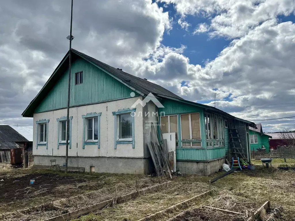 Дом в Вологодская область, д. Горка (Кипеловский сельсовет)  (77 м) - Фото 1