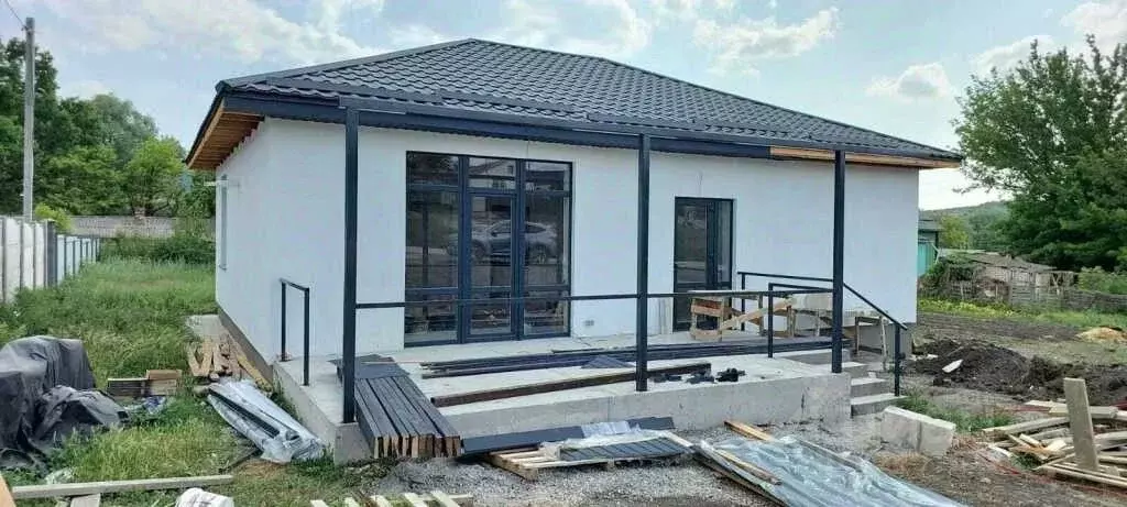 Дом в Крым, Симферопольский район, Трудовское с/пос, с. Строгоновка ... - Фото 2