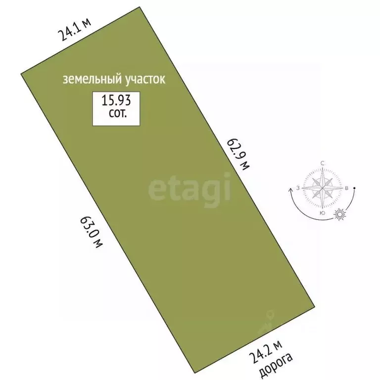 Участок в Башкортостан, Стерлитамакский район, Казадаевский сельсовет, ... - Фото 2