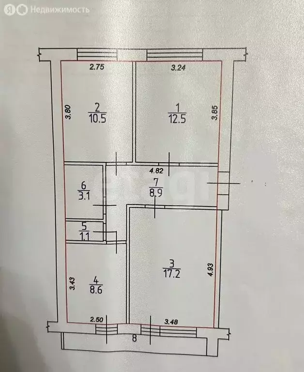 Дом в Тверская область, Рамешковский муниципальный округ, деревня ... - Фото 1