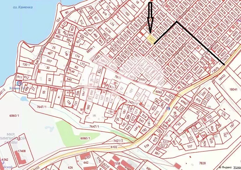 Участок в Новосибирская область, Новосибирский район, Каменский ... - Фото 2