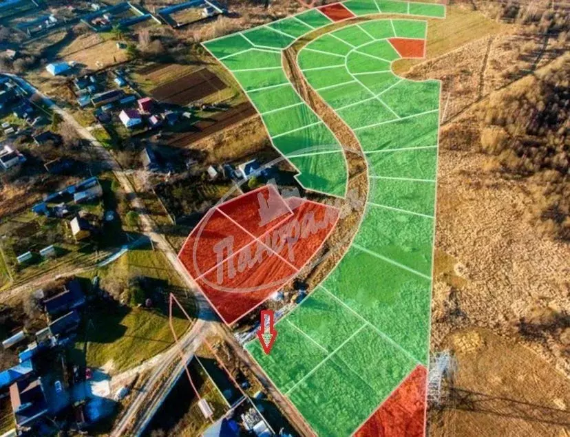 Участок в Калужская область, Ферзиковский муниципальный округ, ... - Фото 1