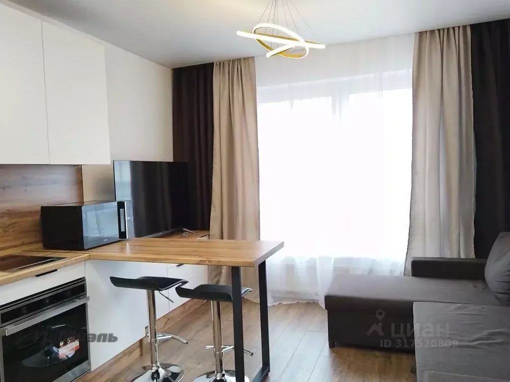 Студия Москва Красноказарменная ул., 15к4 (21.0 м) - Фото 0