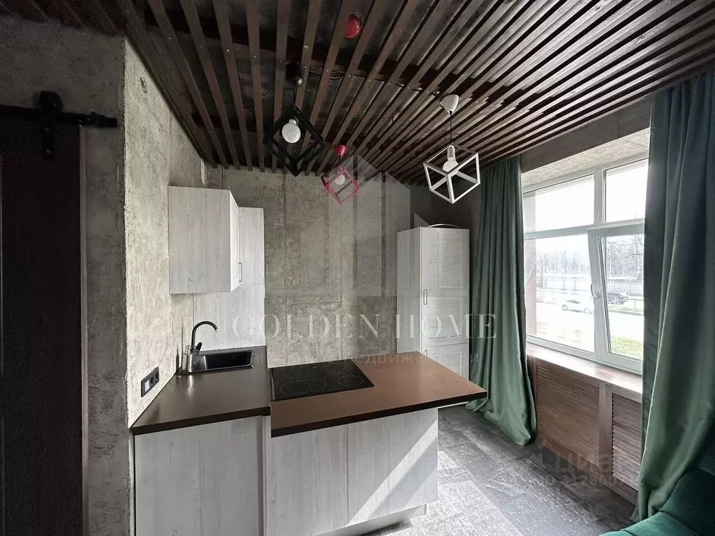 Студия Санкт-Петербург ул. Савушкина, 104 (40.0 м) - Фото 1