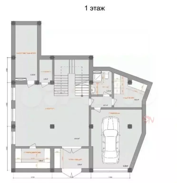 Дом в Крым, Ялта ул. Войкова, 33 (916 м) - Фото 1