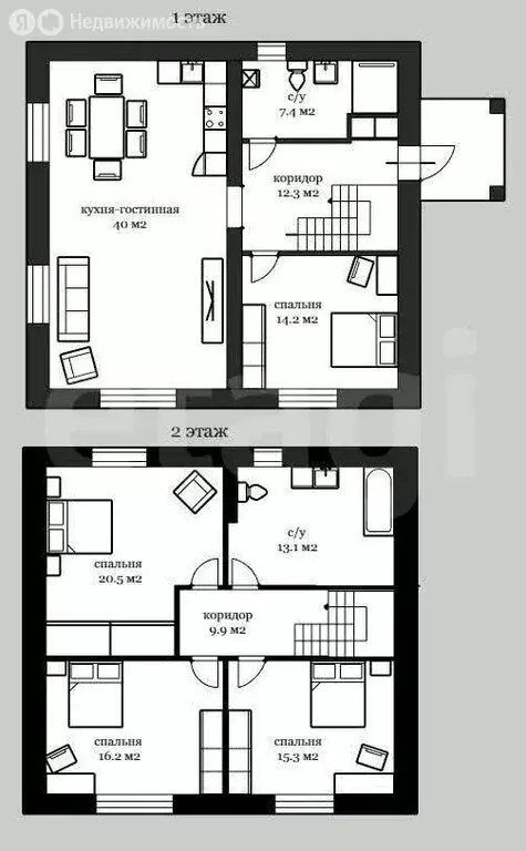 Дом в Казань, 3-я Зелёная улица (251.7 м) - Фото 1