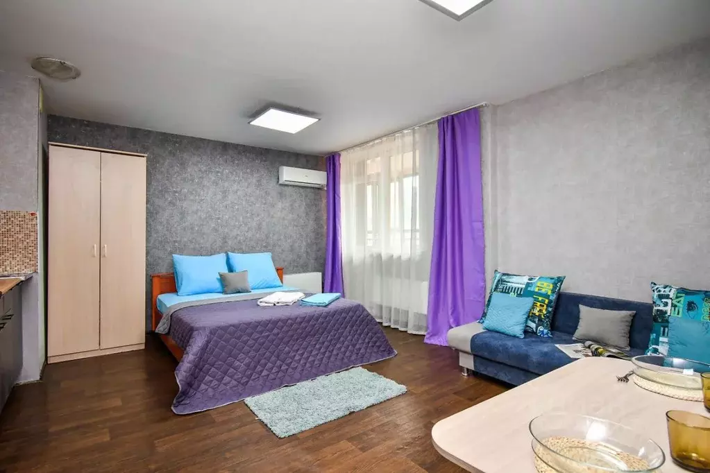 1-к кв. Красноярский край, Красноярск ул. Авиаторов, 38 (35.0 м) - Фото 1