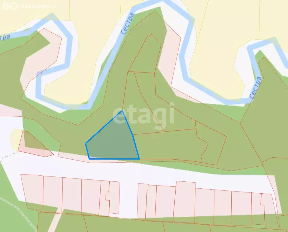 Участок в посёлок Репино, СНТ Ленгипроречтранс (19.5 м) - Фото 1