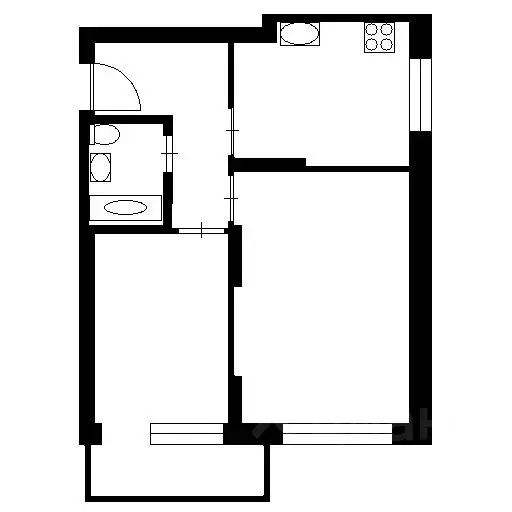 2-к кв. Татарстан, Казань ул. Братьев Батталовых, 20к1 (56.0 м) - Фото 1