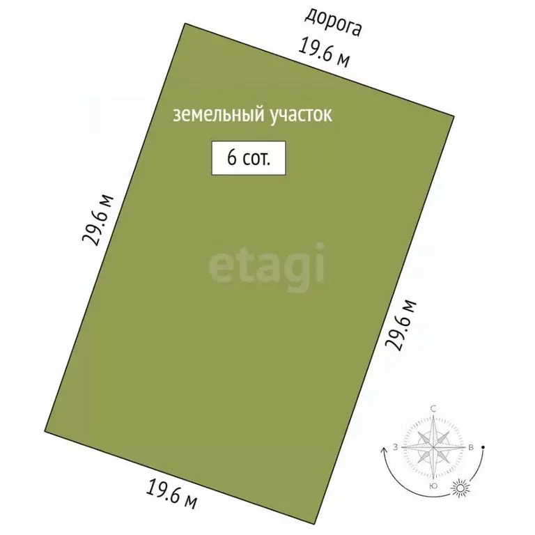 Участок в Ямало-Ненецкий АО, Новый Уренгой ул. Глинки (6.0 сот.) - Фото 1