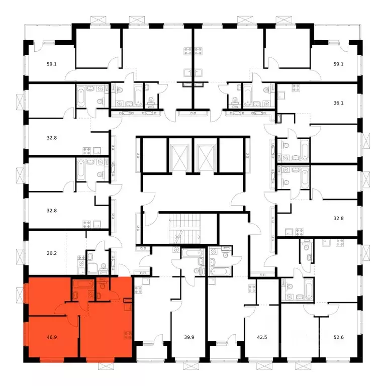 2-к кв. Сахалинская область, Южно-Сахалинск ул. Имени Владимира ... - Фото 2
