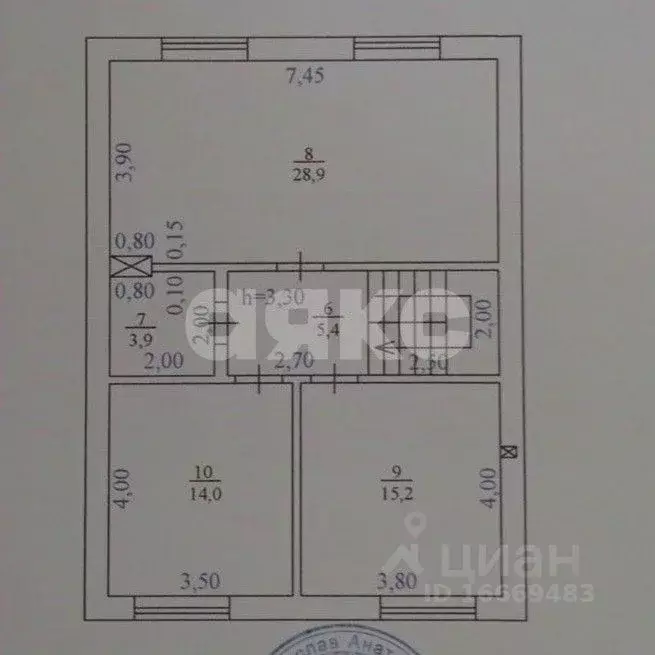 Дом в Липецкая область, Липецкий муниципальный округ, с. Хрущевка ул. ... - Фото 2