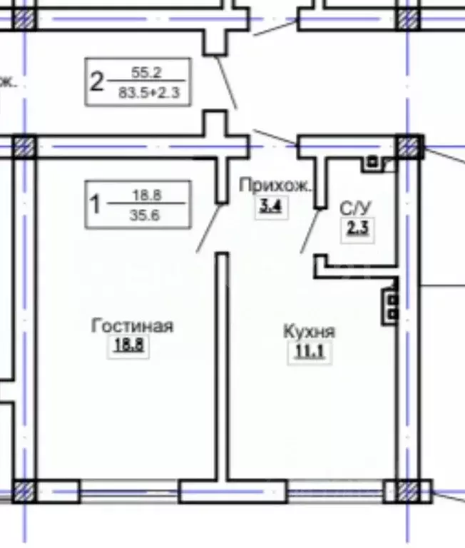 1-к кв. Дагестан, Махачкала ул. Вузовское Озеро, 25 (36.0 м) - Фото 1