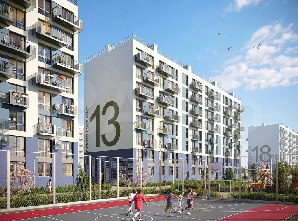 1-к. квартира, 39,6 м, 7/8 эт. - Фото 1