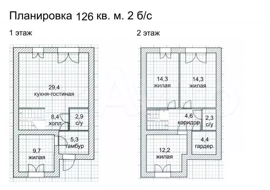 Таунхаус 126 м на участке 3,3 сот. - Фото 0
