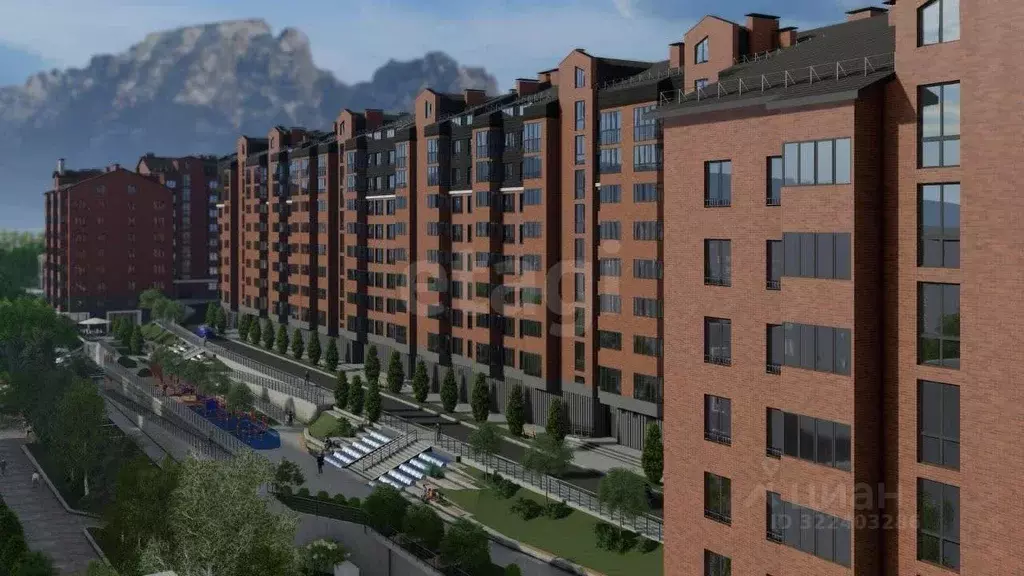 3-к кв. Северная Осетия, Владикавказ Кырджалийская ул., 15 (84.8 м) - Фото 0