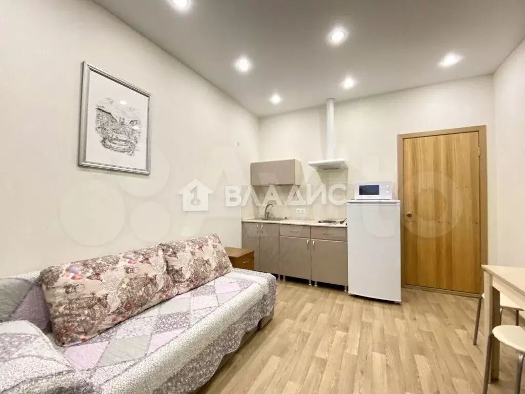 Квартира-студия, 18 м, 1/17 эт. - Фото 1