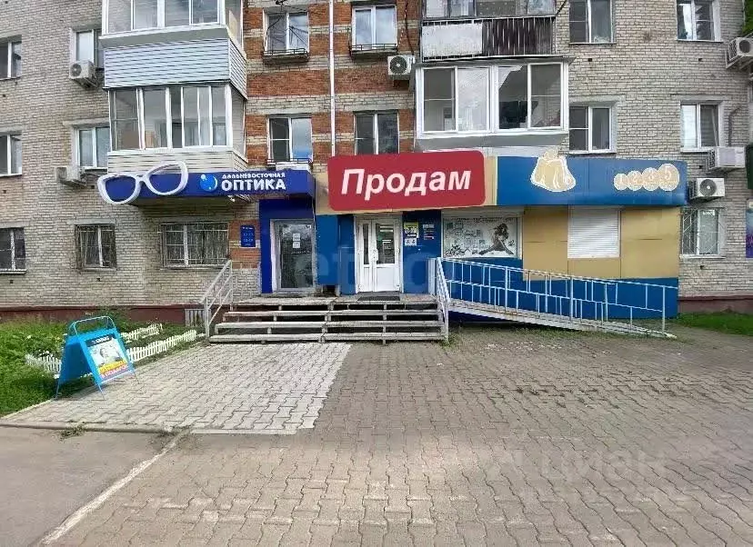 Торговая площадь в Хабаровский край, Хабаровск Имени Горького мкр, ул. ... - Фото 0