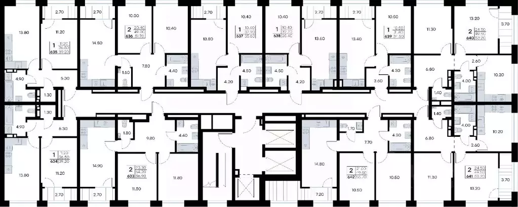 1-к кв. Приморский край, Владивосток ул. Нейбута, 135 (39.2 м) - Фото 2