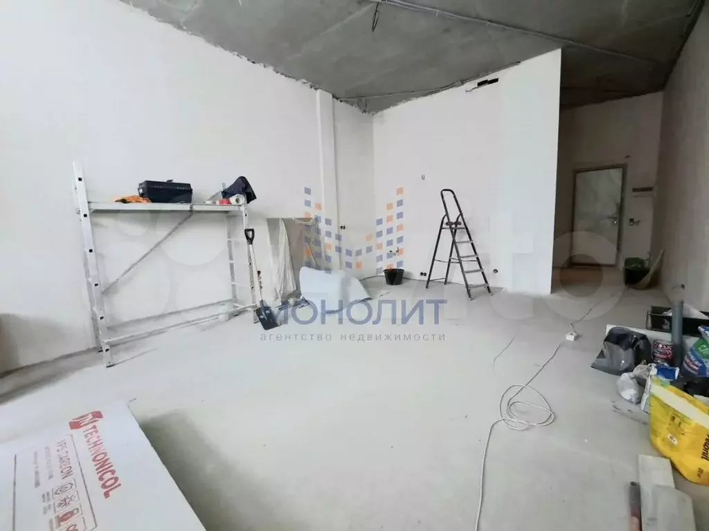 Квартира-студия, 39 м, 4/6 эт. - Фото 1