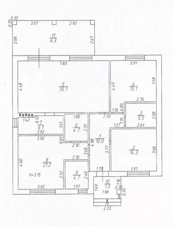 Дом в Татарстан, Казань ул. Замана, 70 (130 м) - Фото 2