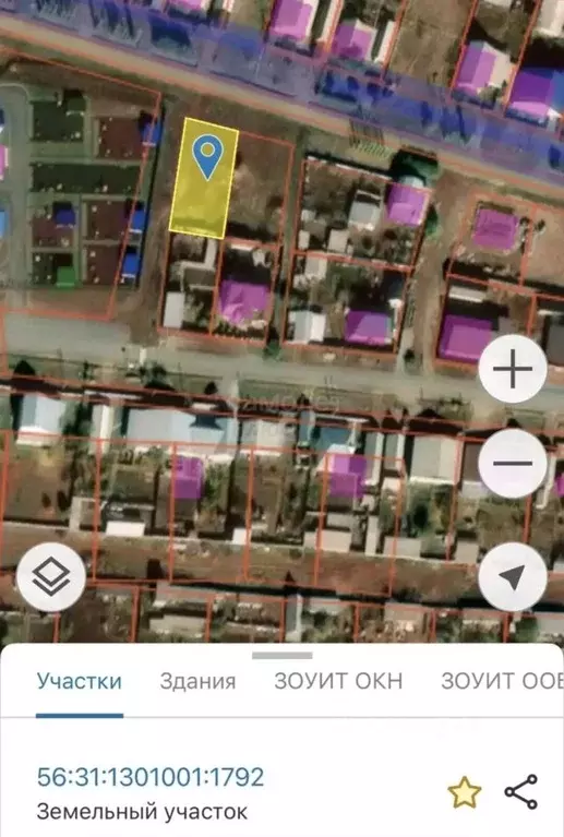 Участок в Оренбургская область, с. Ташла ул. Народная (6.77 сот.) - Фото 2