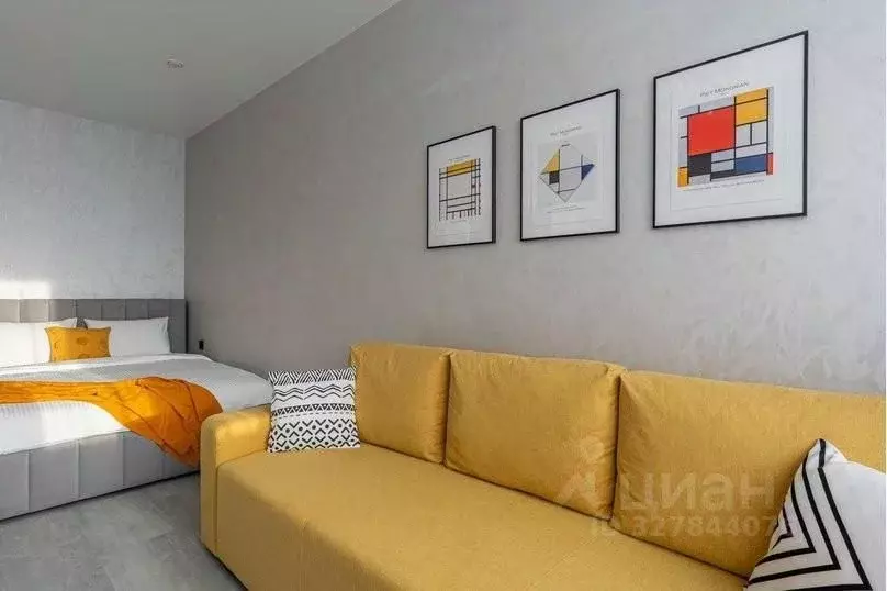 1-к кв. Татарстан, Казань ул. Четаева, 43А (39.0 м) - Фото 2