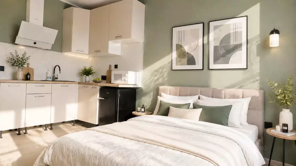 Студия Москва Рязанский просп., 2/2к1 (19.0 м) - Фото 1