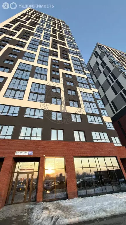 1-комнатная квартира: Екатеринбург, улица Крауля, 107 (34.4 м) - Фото 2