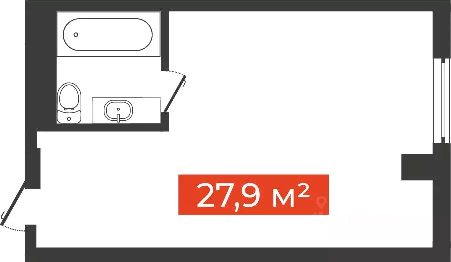 1-к кв. Новосибирская область, Новосибирск Большевистская ул., 14 ... - Фото 1