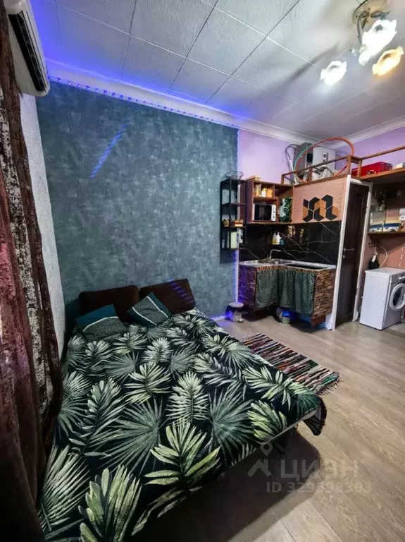 Студия Краснодарский край, Туапсе ул. Клары Цеткин (15.8 м) - Фото 1