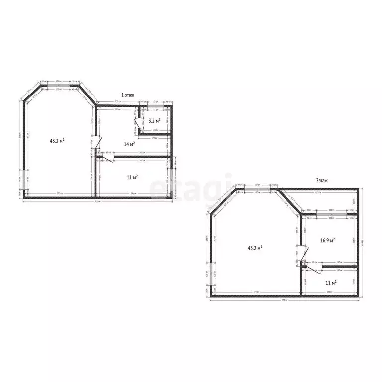 Дом в село Манаскент, 5-я Озёрная линия (140 м) - Фото 1