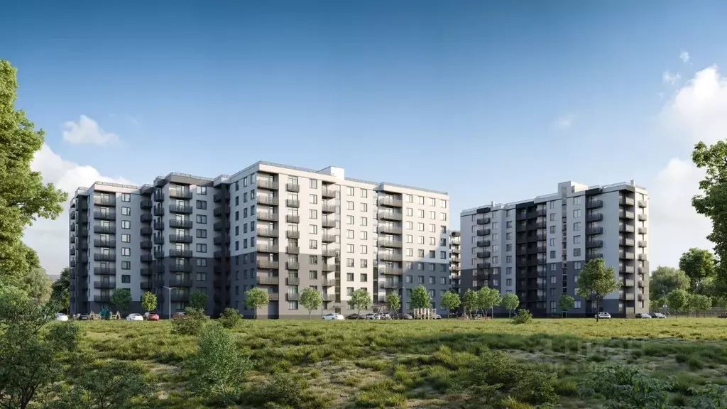 1-к кв. Калининградская область, Гурьевский муниципальный округ, пос. ... - Фото 2