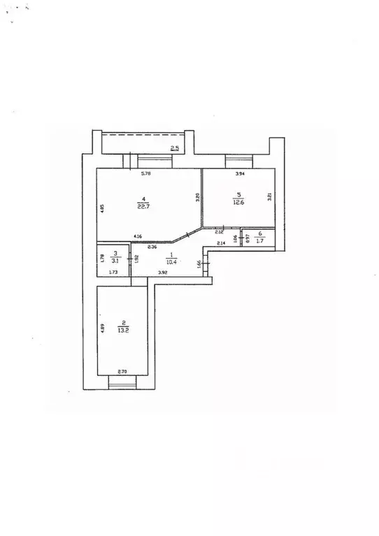 2-к кв. Кировская область, Киров ул. Дзержинского, 17 (63.7 м) - Фото 1