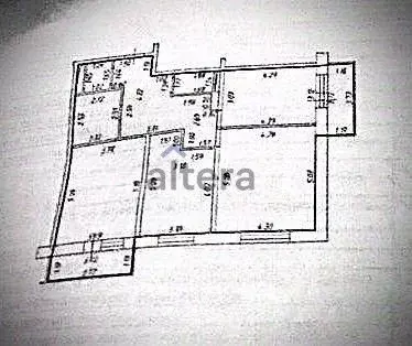 3-к кв. Татарстан, Казань ул. Сибгата Хакима, 40 (93.2 м) - Фото 1