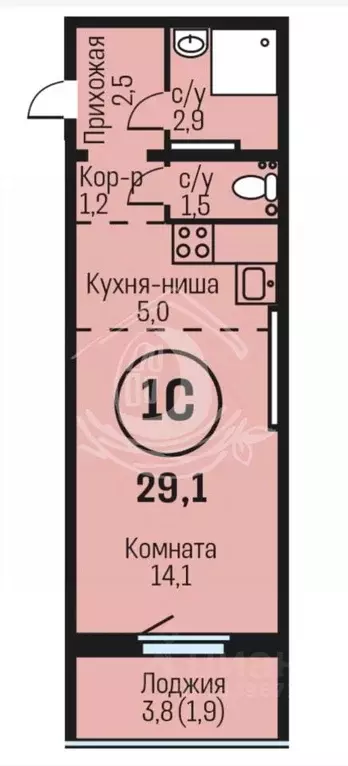 1-к кв. Алтайский край, Барнаул городской округ, Южный рп тракт Южный, ... - Фото 1