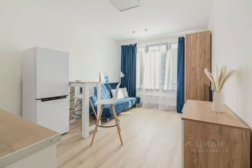 Студия Санкт-Петербург просп. Крузенштерна, 4 (23.0 м) - Фото 2