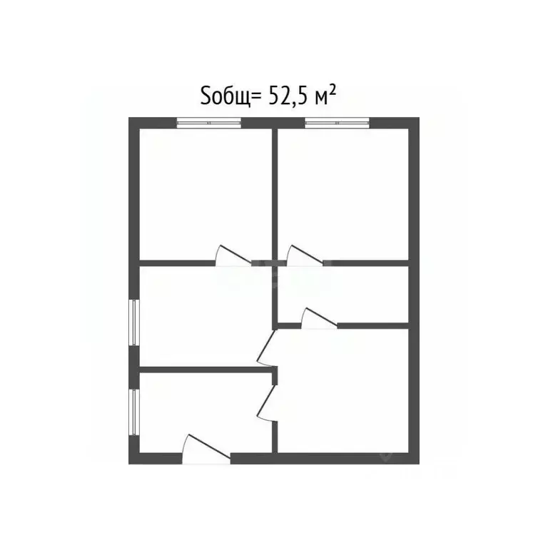 Дом в Брянская область, Фокино Боровка мкр,  (53 м) - Фото 2