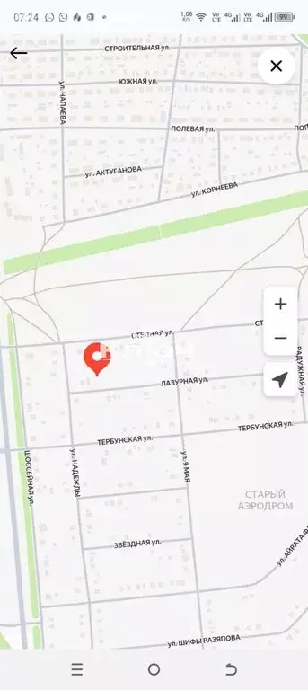 Участок в Киргиз-Мияки, Лазурная улица, 1 (1419 м) - Фото 1