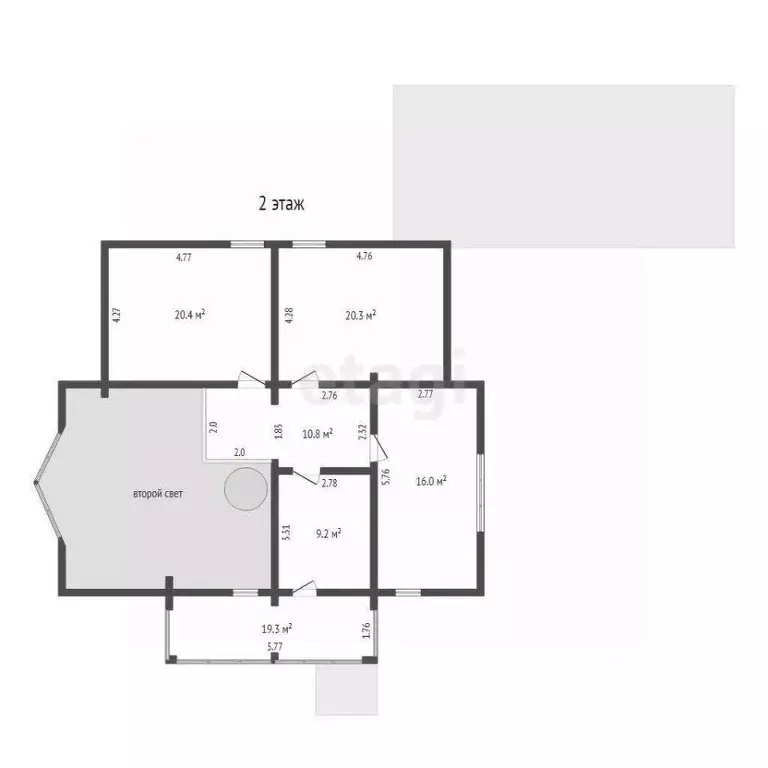 Дом в Саха (Якутия), Якутск ул. Винокурова, 41/2 (182 м) - Фото 2