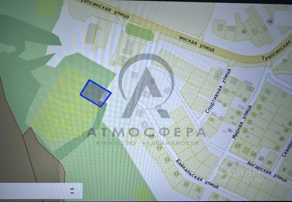 Участок в Краснодарский край, Хадыженск Апшеронский район, Туапсинская ... - Фото 1