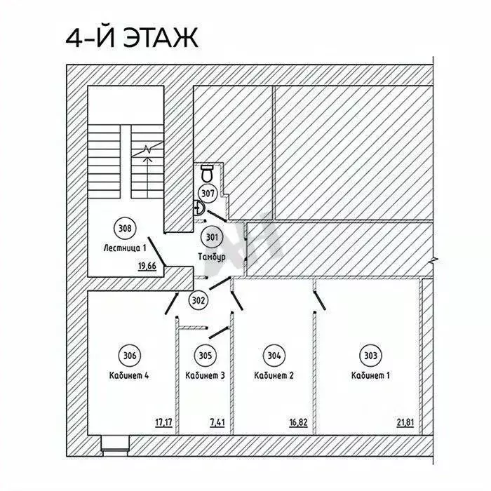 Офис в Москва Покровский бул., 8С1 (94 м) - Фото 2