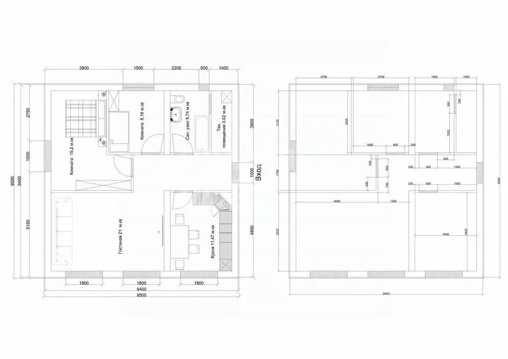 Дом в Липецкая область, Липецк Строитель СТ,  (90 м) - Фото 2