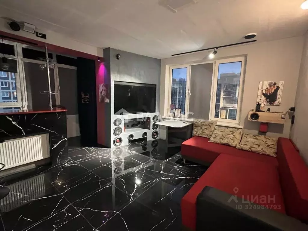 2-к кв. Калининградская область, Калининград Батальная ул., 100 (55.3 ... - Фото 1