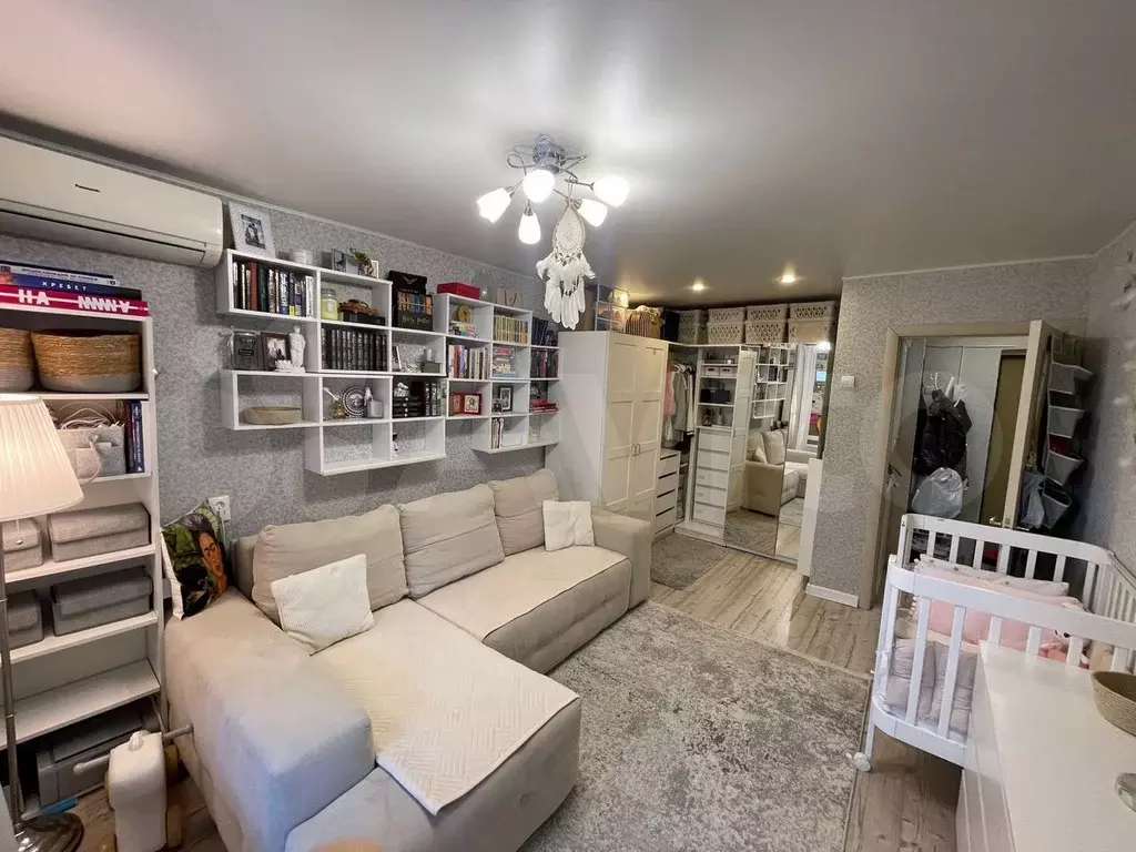 1-к. квартира, 35,7 м, 5/9 эт. - Фото 1