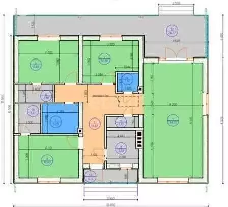 Дом в деревня Медвенка, коттеджный посёлок Ивановка, 2-й Богородицкий ... - Фото 1